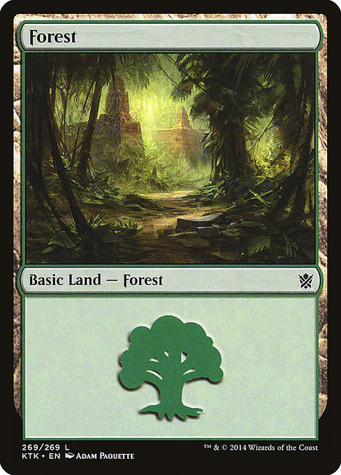 Forest (Khans of Tarkir #269)