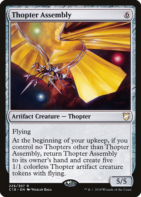 Thopter Assembly (Commander 2018 #226)