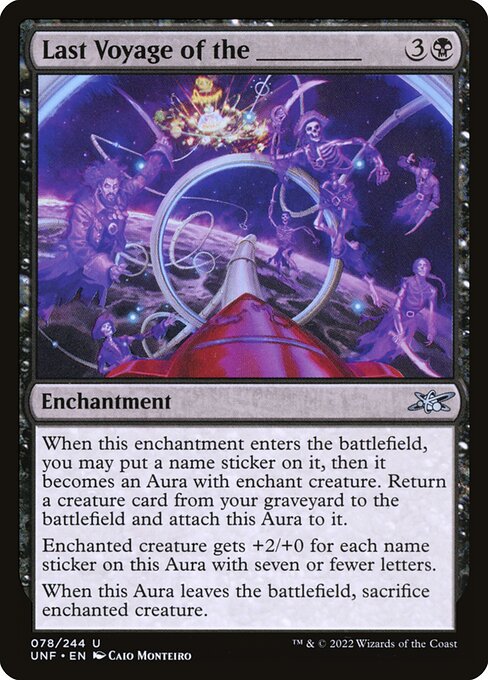 Last Voyage of the _____ (unf) 78 Last Voyage of the _____ (unf) 78
