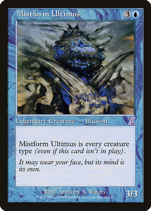 Mistform Ultimus (Time Spiral Timeshifted #26)