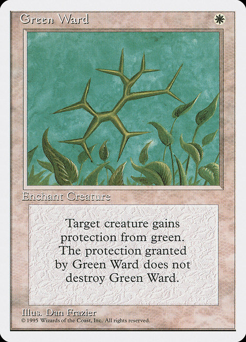 Rune de garde verte|Green Ward