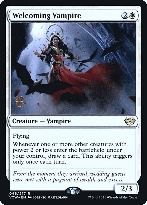 Welcoming Vampire (Foil Prerelease Cards)