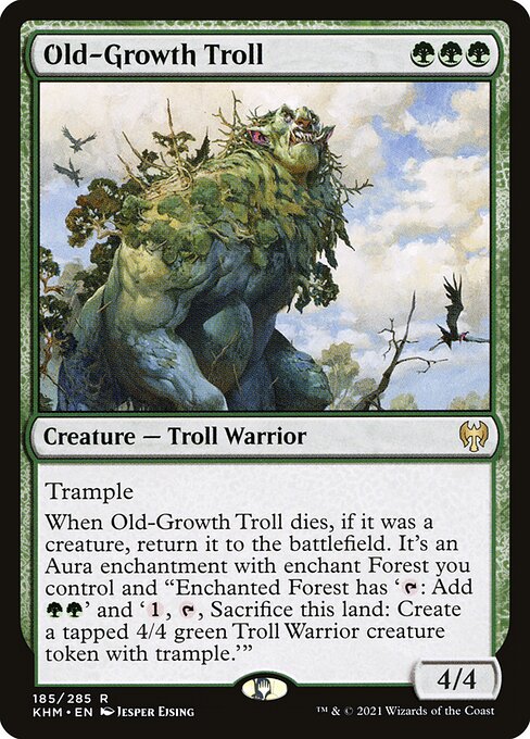 Old-Growth Troll (Kaldheim #185)