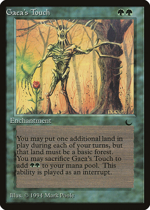 Gaea's Touch card image
