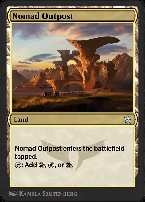 Nomad Outpost (Khans of Tarkir #237y)