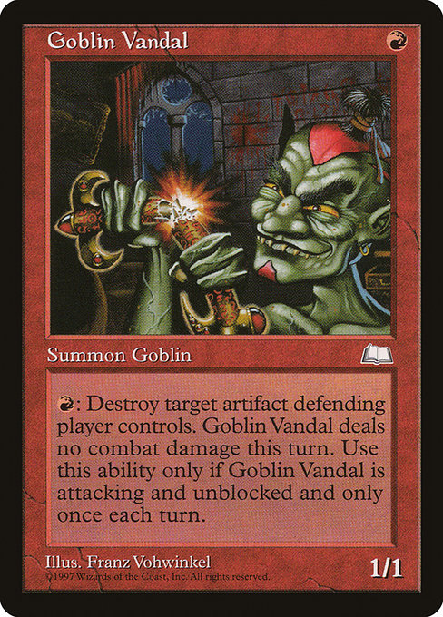 Goblin Vandal (Weatherlight #105)