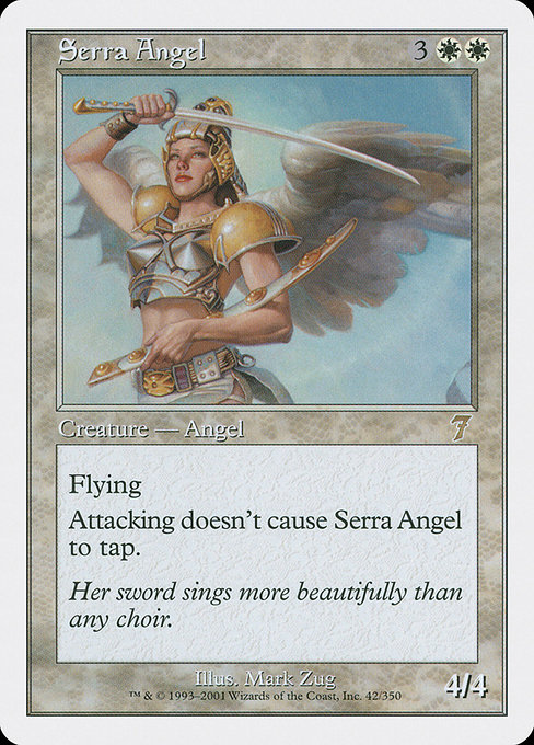 Serra Angel · Welcome Deck 2016 (W16) #3 · Scryfall Magic The
