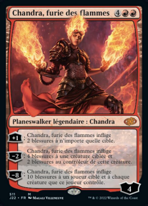 Chandra, furie des flammes