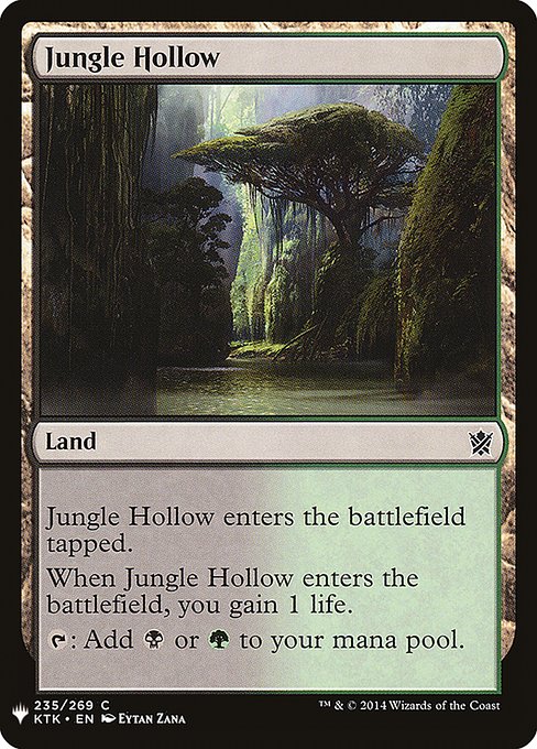 Jungle Hollow (The List #KTK-235)