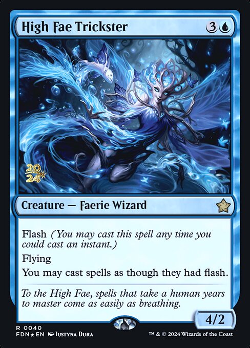 High Fae Trickster (Foundations Promos #40s)