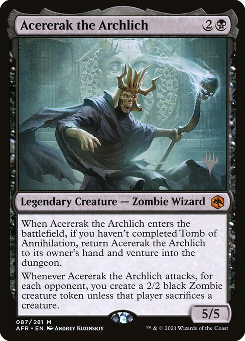 Acererak the Archlich (Adventures in the Forgotten Realms Promos #87p)