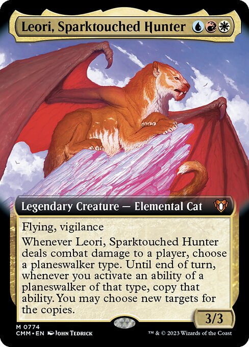 Leori, Sparktouched Hunter card image