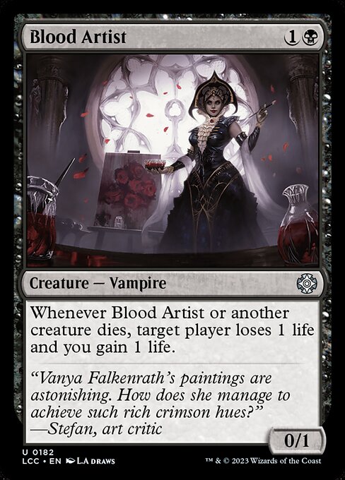 Blood Artist (The Lost Caverns of Ixalan Commander #182)