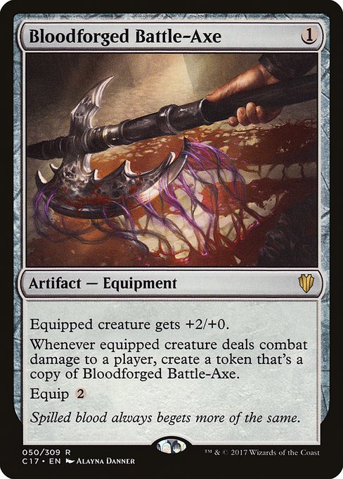 Bloodforged Battle-Axe (c17) 50