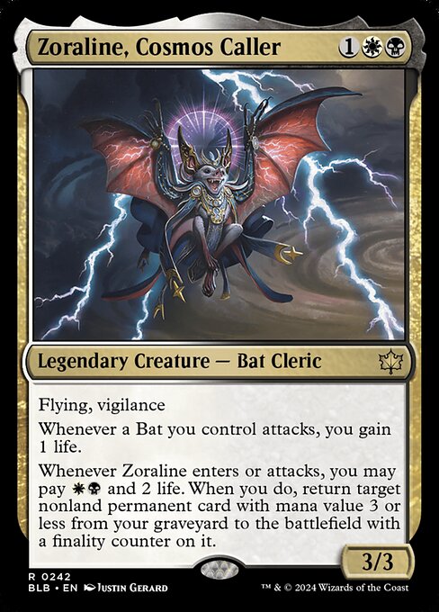 Zoraline, Cosmos Caller (blb) 242 Zoraline, Cosmos Caller (blb) 242