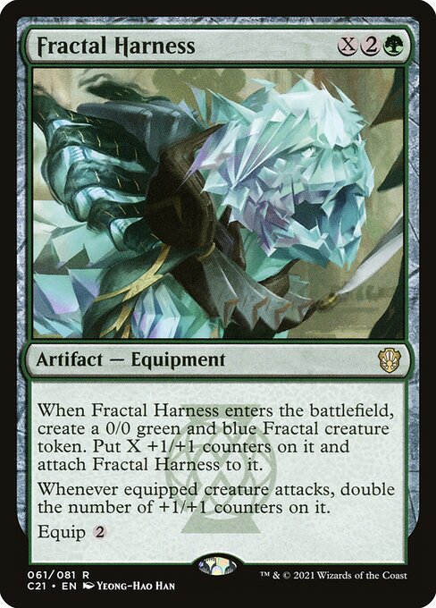 Fractal Harness (Commander 2021 #61)