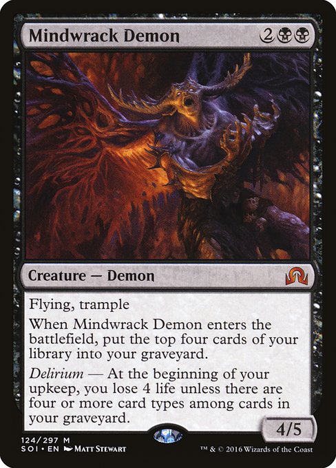 Mindwrack Demon (Shadows over Innistrad #124)