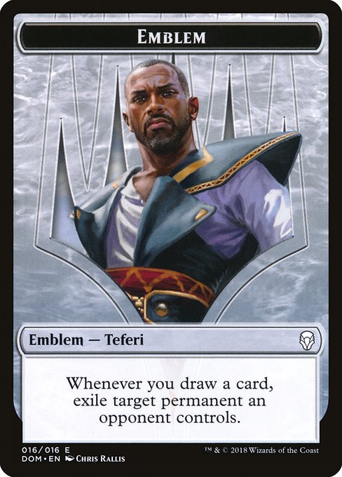 Teferi, Hero of Dominaria Emblem (tdom) 16