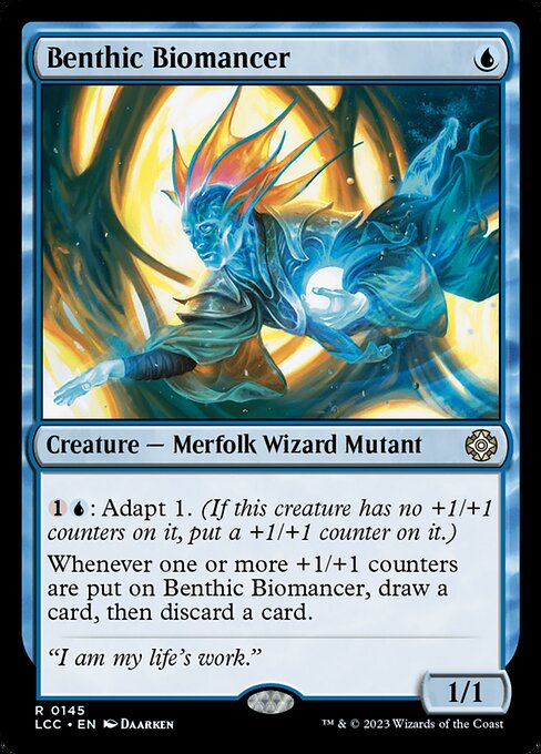 Benthic Biomancer (The Lost Caverns of Ixalan Commander #145)