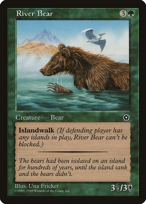 River Bear card image