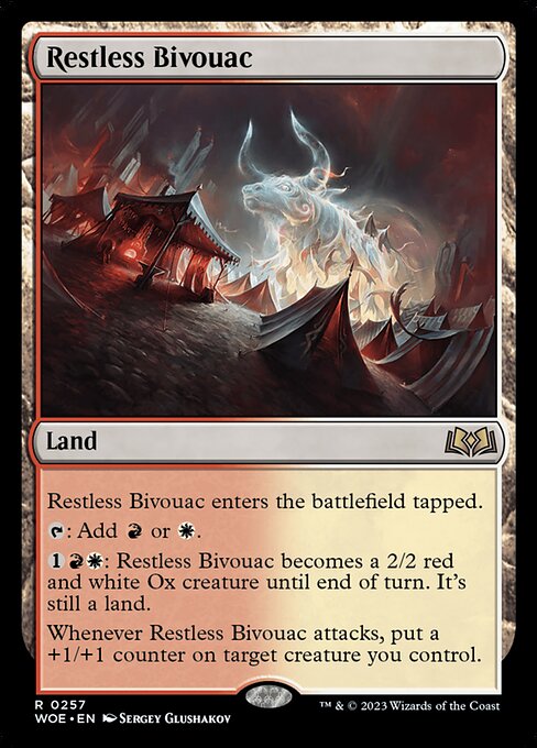 Restless Bivouac (Wilds of Eldraine #257)