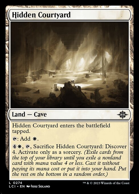 Hidden Courtyard (The Lost Caverns of Ixalan #274)