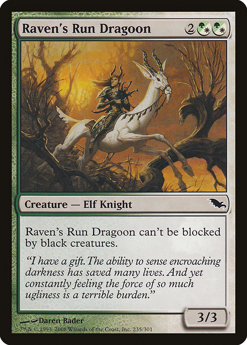 Raven's Run Dragoon (Shadowmoor #235)