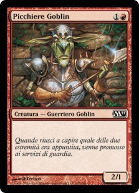 Goblin Piker (Magic 2011 #142)