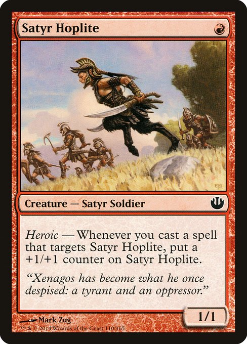 Satyr Hoplite (Journey into Nyx #110)