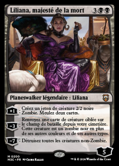 Liliana, majesté de la mort