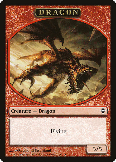 Dragon (Worldwake Tokens #2)