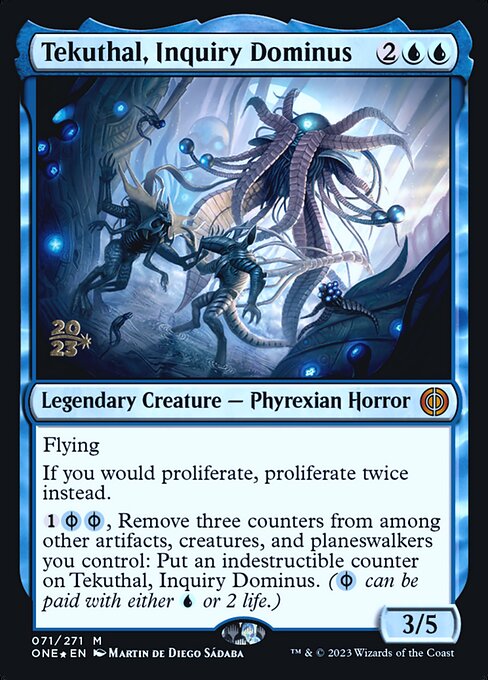 Tekuthal, Inquiry Dominus (Phyrexia: All Will Be One Promos #71s)