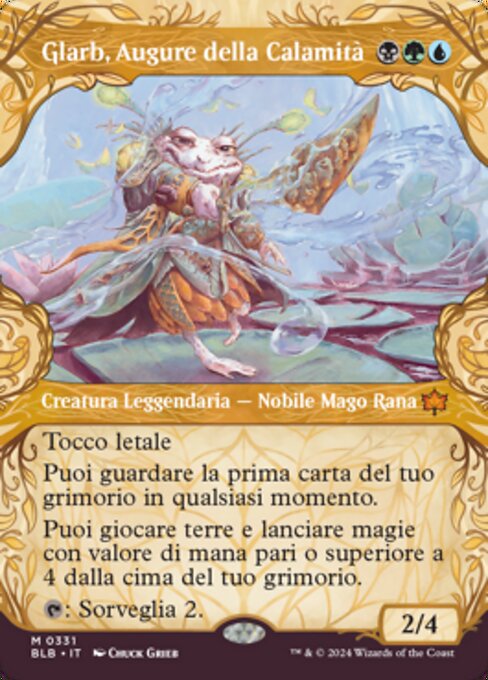 Glarb, Calamity's Augur (Bloomburrow #331)