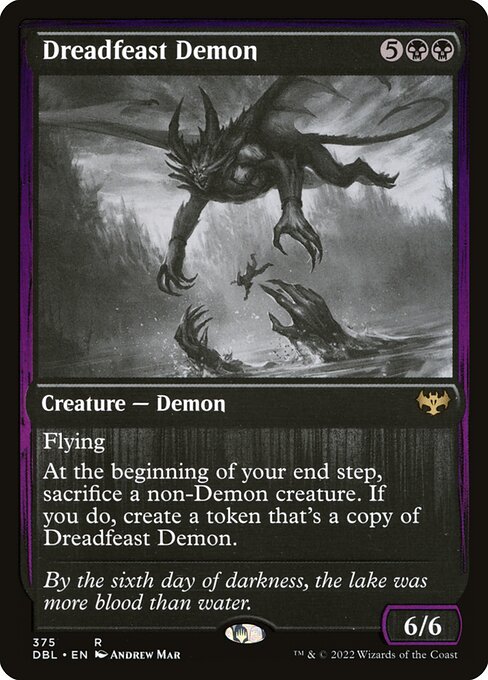 Dreadfeast Demon (Innistrad: Double Feature #375)