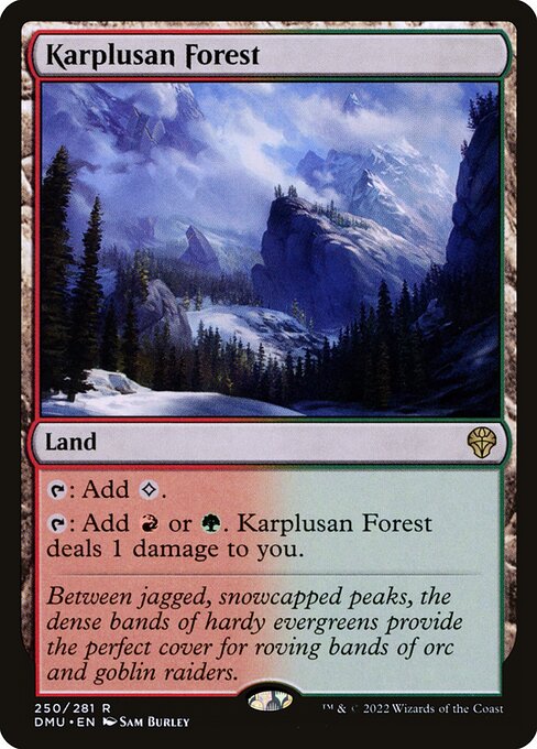 Karplusan Forest (Dominaria United #250)