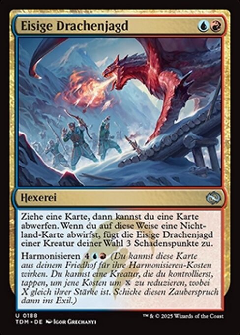 Eisige Drachenjagd