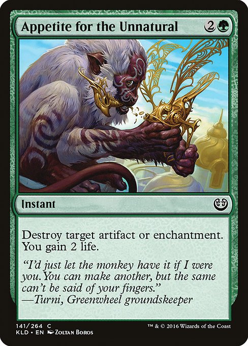 Appetite for the Unnatural (Kaladesh #141)