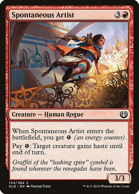 Spontaneous Artist (Kaladesh #134)