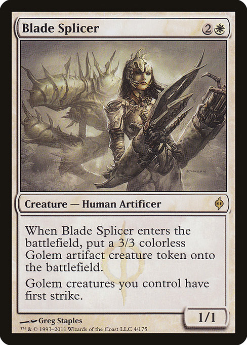 Blade Splicer (New Phyrexia #4)