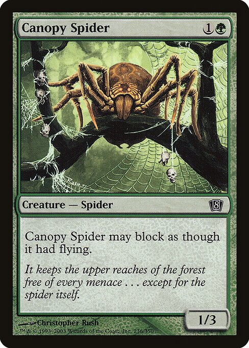 Canopy Spider (Eighth Edition #236★)