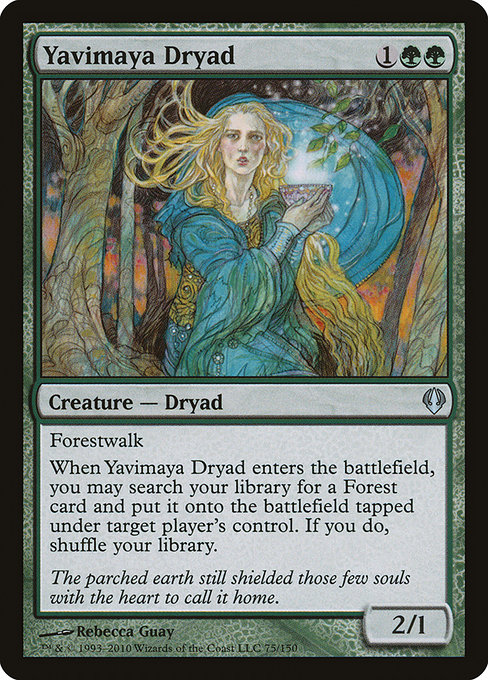 Yavimaya Dryad (Archenemy #75)