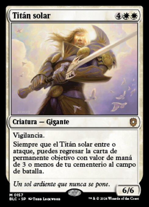 Sun Titan (Bloomburrow Commander #157)