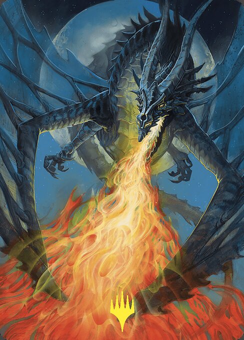 Balefire Dragon // Balefire Dragon (Commander Masters Art Series #65)