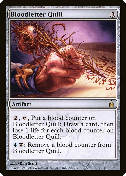 Penne de gravesang|Bloodletter Quill
