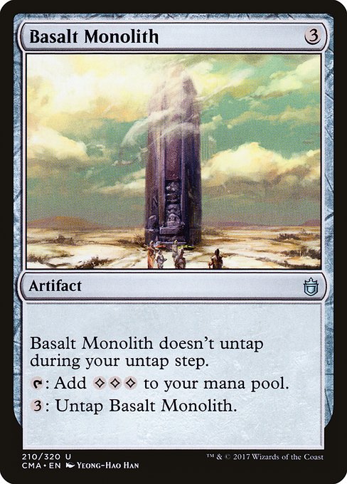 Basalt Monolith (Commander Anthology #210)
