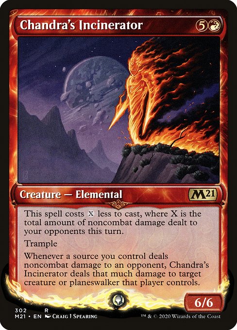 Chandra's Incinerator (Core Set 2021 #302)