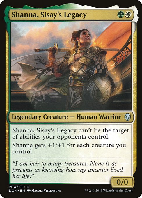 Shanna, Sisay's Legacy (Dominaria #204)