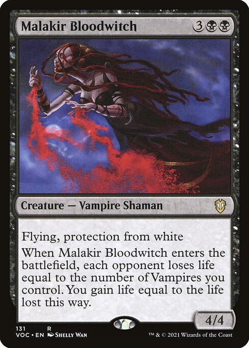 Malakir Bloodwitch (Crimson Vow Commander #131)