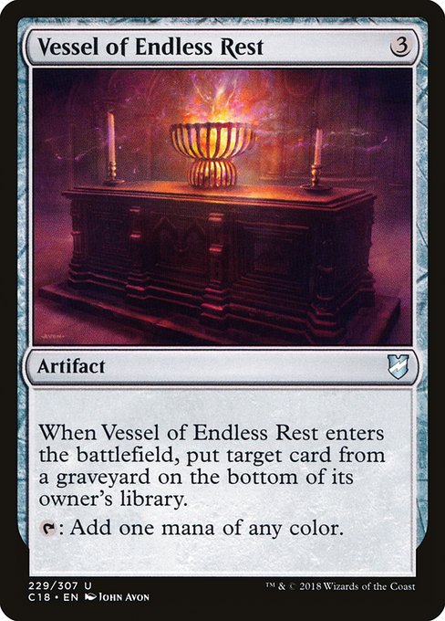 Vessel of Endless Rest (Commander 2018 #229)