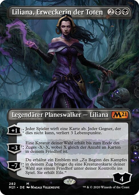 Liliana, Waker of the Dead (Core Set 2021 #282)